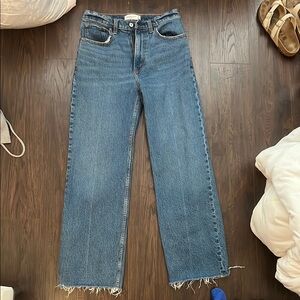 Abercrombie & Fitch Straight Leg Blue Jeans